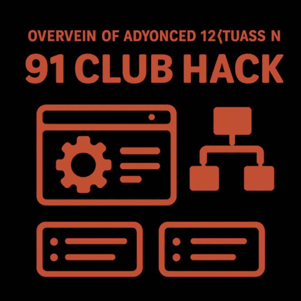 An illustration breaking down the advanced features of 91 Club Hack in a clear manner.