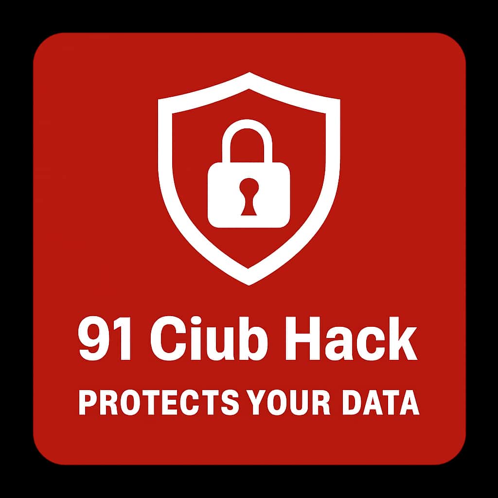 An icon representing data protection strategies of 91 Club Hack.